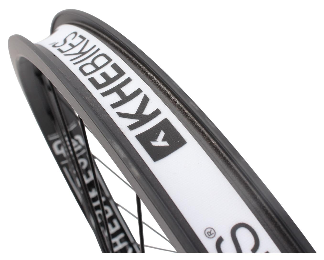 KHE MVP - Juego de ruedas BMX de 20 pulgadas, 10 mm, delanteras, 14 mm traseras, cassette 9T RHD, llantas de doble cámara, rodamientos industriales, color negro