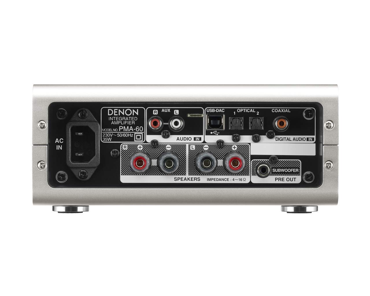 DENON PMA-60 ポータブルアンプ Denon PMA-60 Stereo Amplifier, Power Amplifier for HiFi System