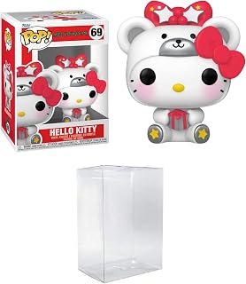 Funko Pop! Sanrio: Hello Kitty – Urso polar Hello Kitty junto com um protetor de sótão Byron
