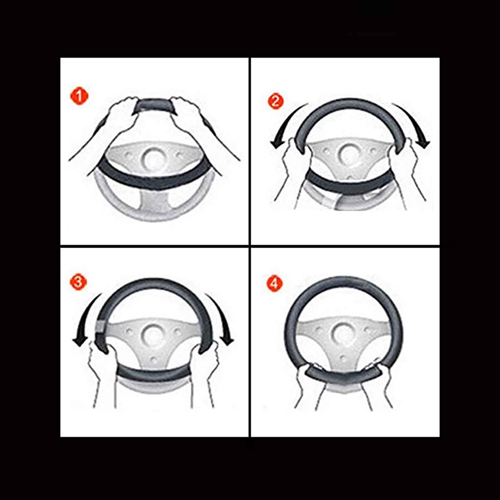Lenkradbezug Für Opel Mokka 2012-2025 - Anti-Rutsch PU Leder