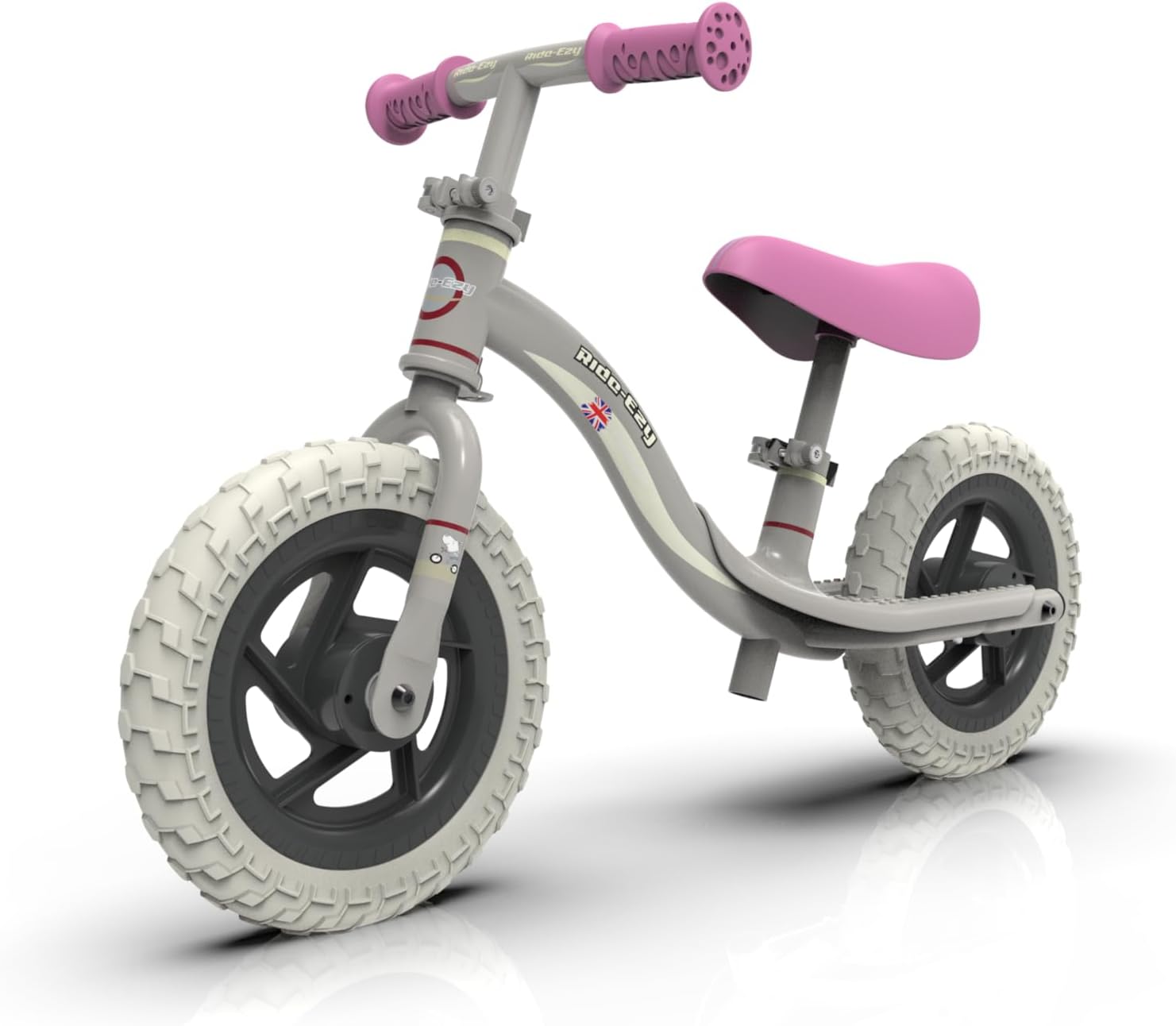 – Go Balance Bike - 2.75kg Lightweight 10" Wheel Trainer for Kids | Learn Balance & Steering | Integral Footrest | Adjustable Handlebar | Puncture-Proof LED Wheels