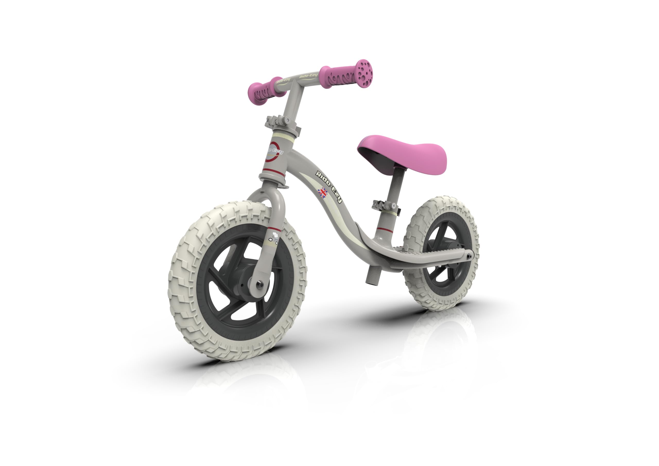 Go Balance Bike - 2.75kg Lightweight 10" Wheel Trainer for Kids | Learn Balance & Steering | Integral Footrest | Adjustable Handlebar | Puncture-Proof LED Wheels