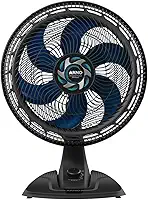 Ventilador de Mesa Arno Xtreme Force Breeze 40cm VB40, 126W, 6 Pás, 3 Velocidades, Oscilação 80º, Power Zone, Modo Sono Tranquilo, Grade Chevron Zone, 110V