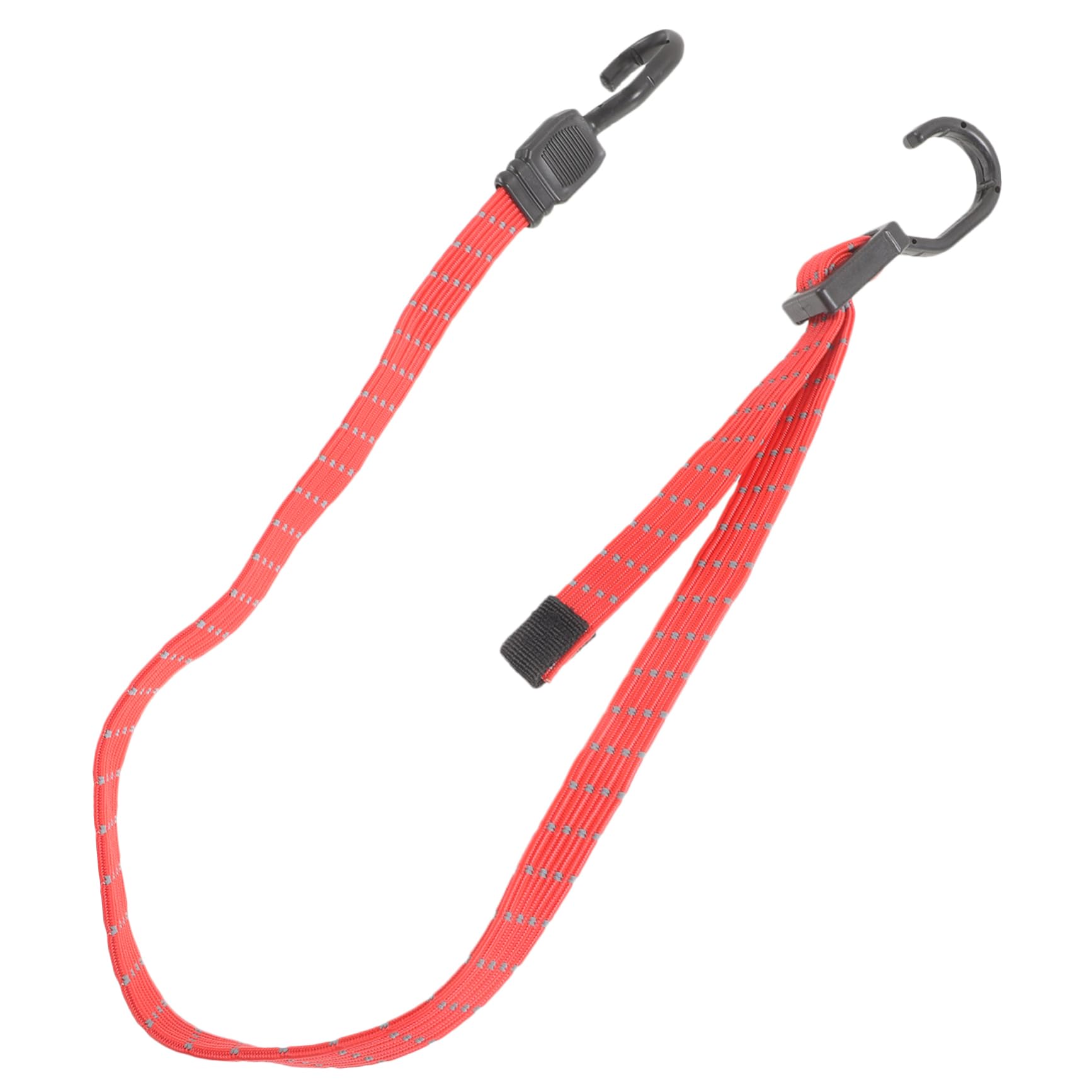BESPORTBLE Corde élastique extérieure remorquer Sandow de Fixation de Bagage Ceintures de sécurité Cordons élastiques en Plein air Sangles élastiques Métal Rouge
