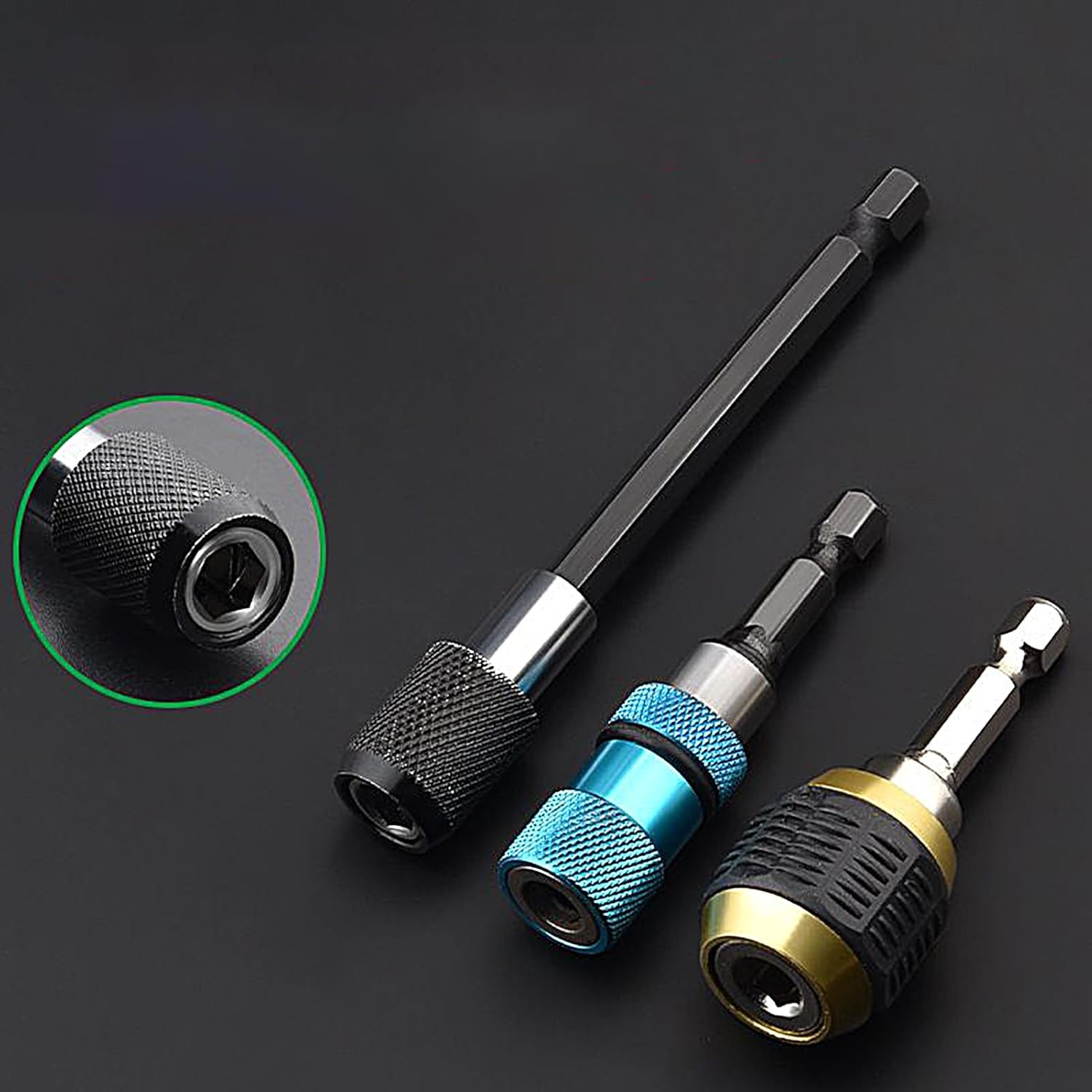 Drill to Socket Adapter - 1/4 Inch Hex Shank Driver Tool - Socket Adapter for Plumbing Electrical Drill Installation Industrial Home Improvement Garage