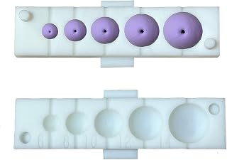 SPANSEE Clay Bead Hole Maker, Polymer Clay Tools, Bead Piercing Clay Tool, Clay Hole Punch, Earring Jewellery Making Supplies, Hole Maker for Polymer Clay Bead 6,8,10,12,14mm