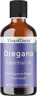 Viva Doria Oregano Essential Oil, 100% Pure, Natural Oregano Essential Oil, Undiluted, for Aromatherapy | Food Grade, 118 ...
