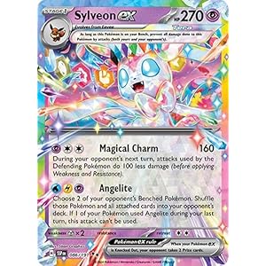 Pokemon – Sylveon ex 086/191 – Surging Sparks – Tera Double Rare – Foil Single Card