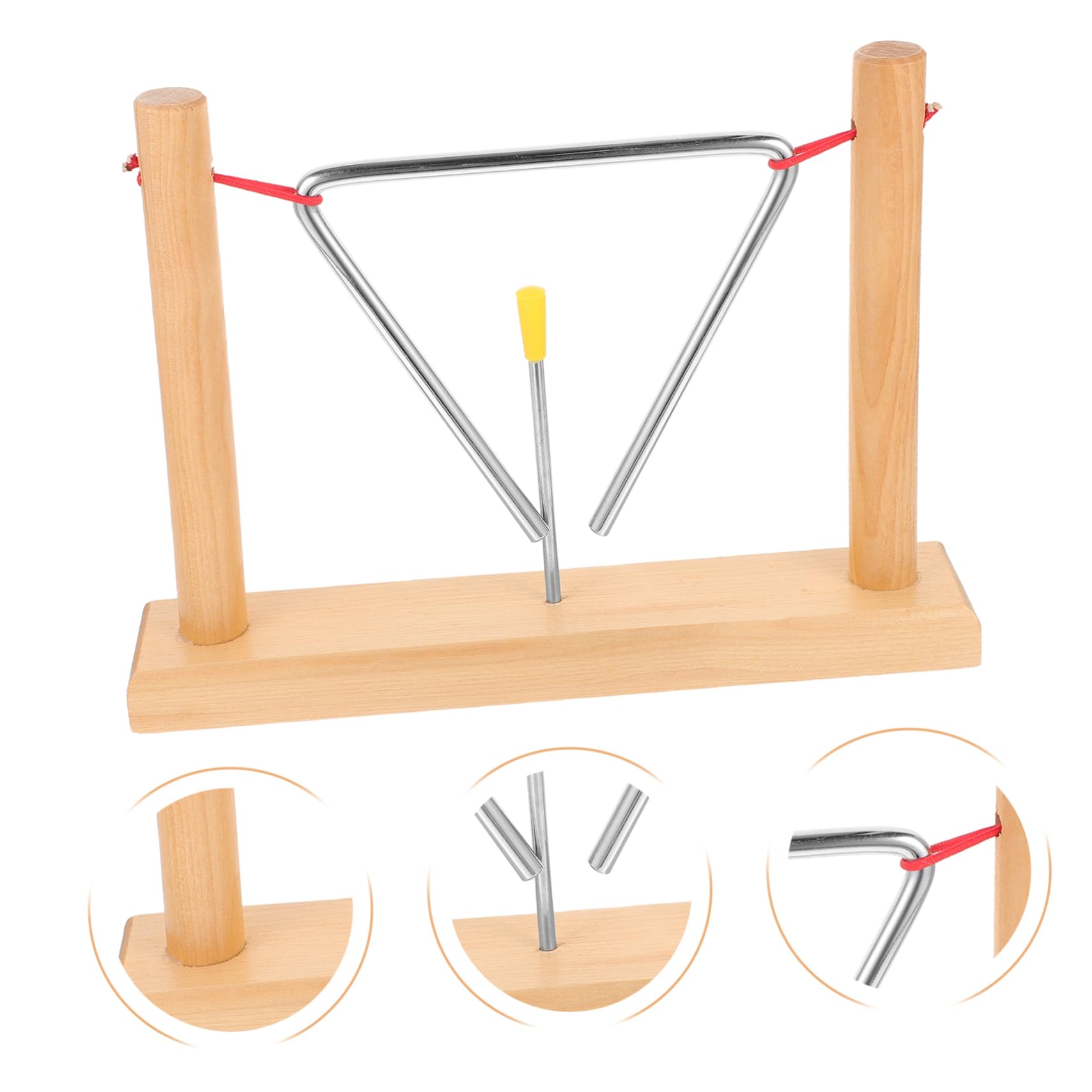 2sets Triangolo Con Striker e Strumento Percussione Per Facile Usare Sviluppare