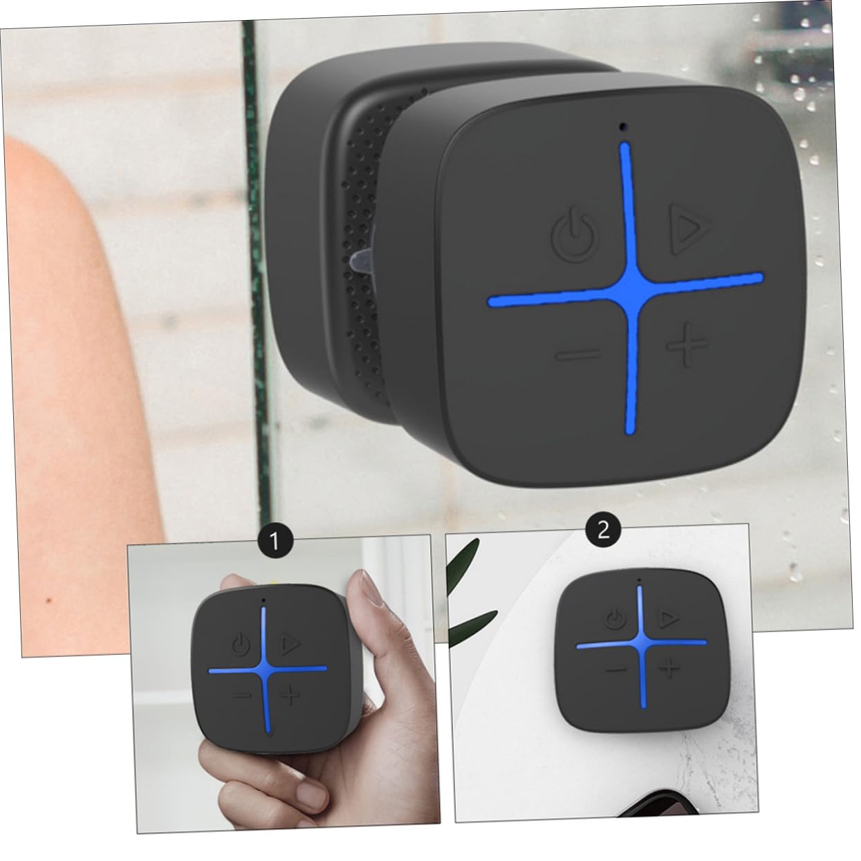 Kabelloser Bluetoothlautsprecher mit Saugnapf 5w