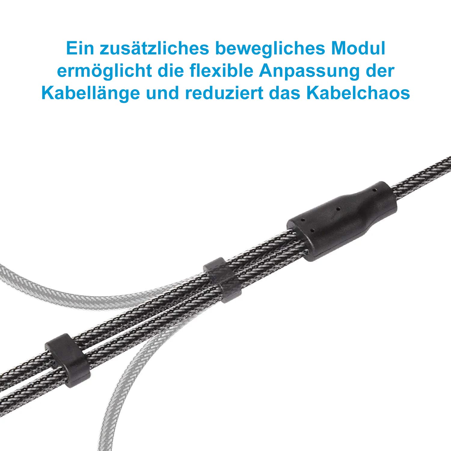 J&D Cinch Verlängerungskabel 0,9 M – RCA Auf RCA, Goldbeschichtet Für Klaren Sound