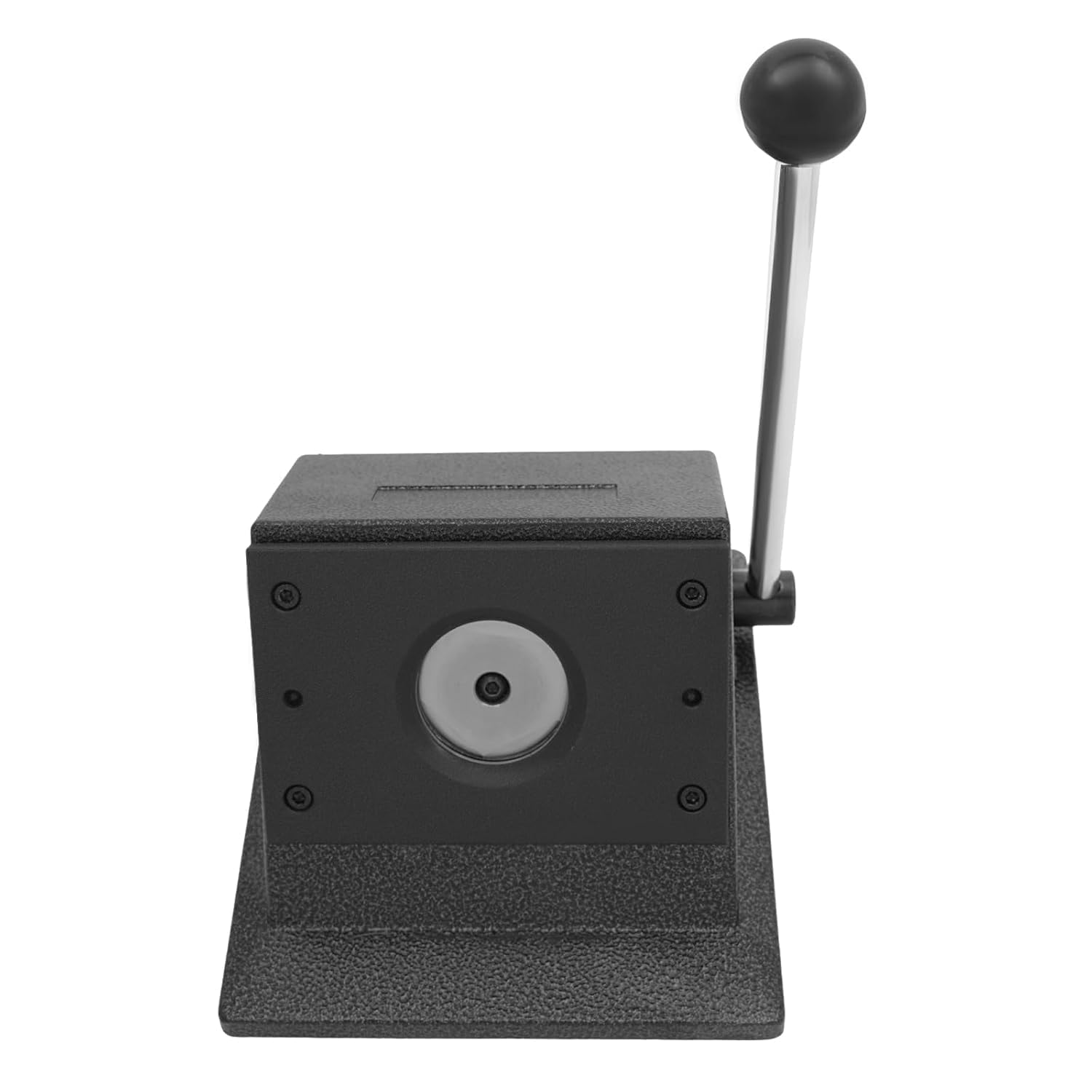 Taglierina Circolare da 1,9"/48,5 Mm - Macchina Fustellatrice per Badge, Etichette E Medaglie - Lama in Acciaio Affilata E Leva di Comando - Ideale per Carta A4 E Cartoncino