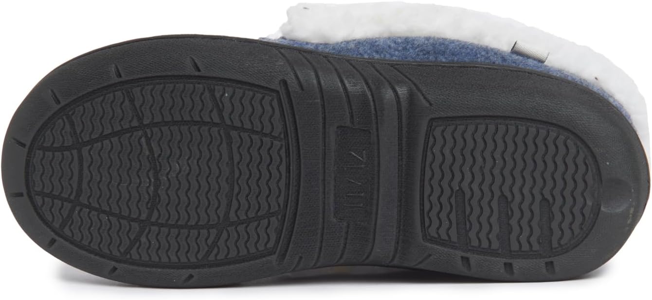 Lucky Brand Boy's Faux Wool A-line House Shoes for Kids, Memory Foam Slippers - Image 4