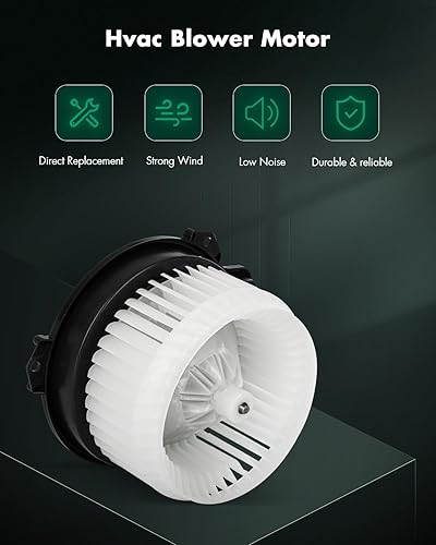 Vista 1124 de SCITOO 700188 Reemplazo del motor del ventilador HVAC con jaula de ventilador para Toyota Tacoma 2005-2015, reemplazo OE - 87103-04043, 87103-04044