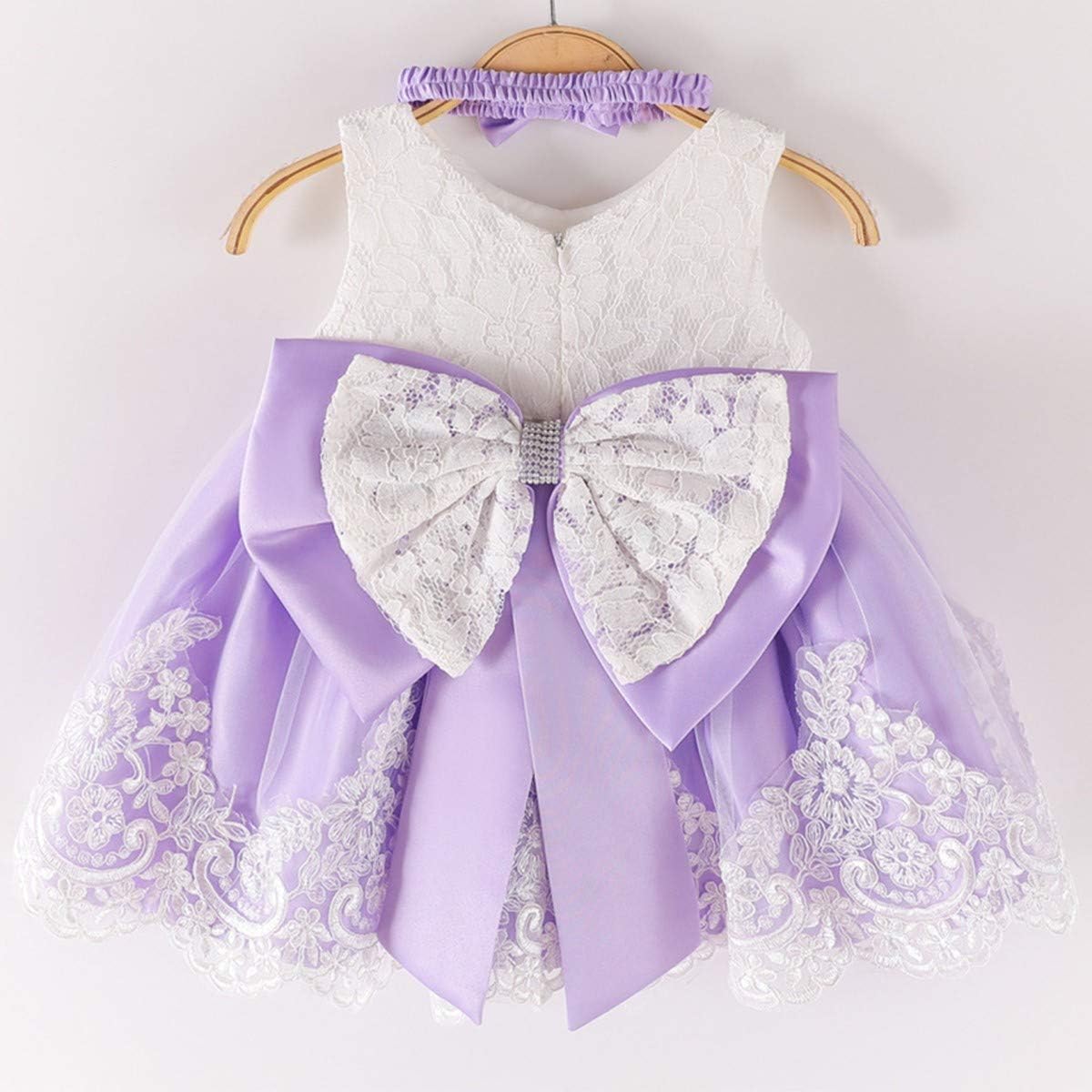 DRESS ベビー・ガールズ US サイズ: 0-3 Months カラー: パープル