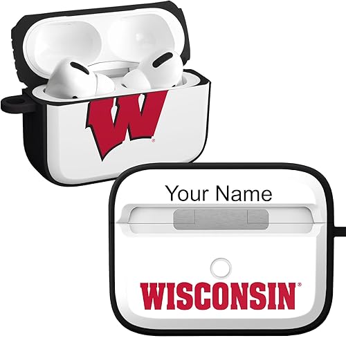 Miniatura 25 de AFFINITY BANDS Wisconsin Badgers Camo HDX - Funda compatible con Apple AirPods Pro