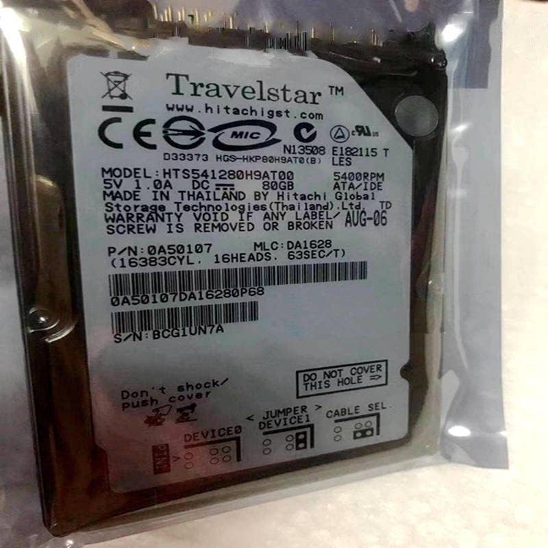 Almost HDD For 80GB 2.5" IDE 2MB 5400RPM For Internal HDD For Laptop HDD For HTS541280H9AT00