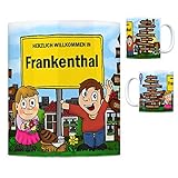  trendaffe Herzlich Willkommen in Frankenthal (Pfalz) Kaffeebecher