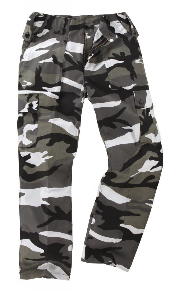 Army and Outdoors Youths/Kids Military Combat Cargo Trousers - Camo (11-12 Years, Urban)