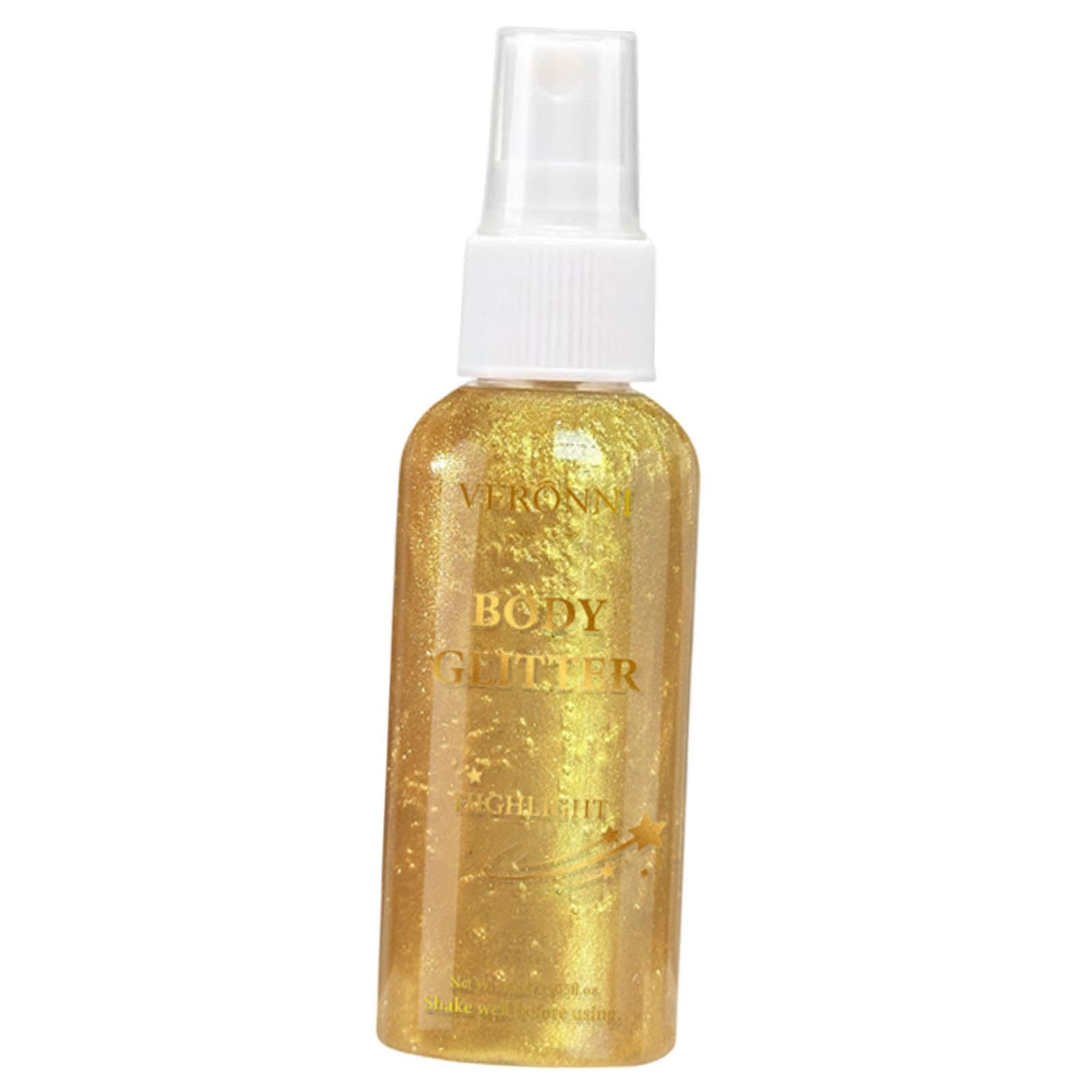 Highlighter Glitter Versatile Travel Accessory Body Professional Makeup Mist Gold-image-9