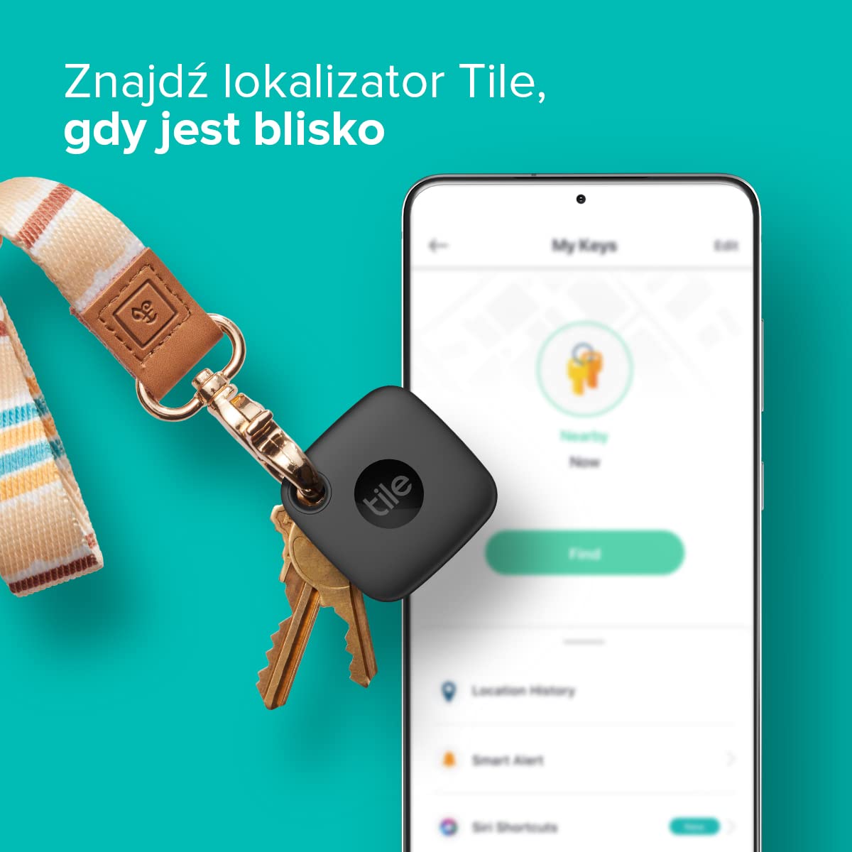 Tile Starter Pack (2022) 2 Pack (1 Mate, 1 Slim), Lokalizator Bluetooth do namierzania zagubionych kluczy, portfeli, plecaków, tabletów i innych przedmiotów