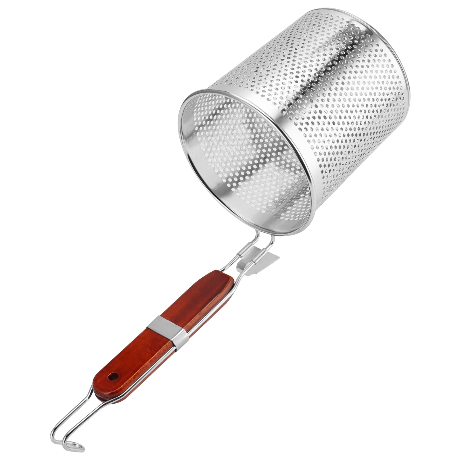 3 cestini per pasta in acciaio inox, colino microforato, colino per pasta, scolapasta per pasta, frutta, gnocchi alimentari
