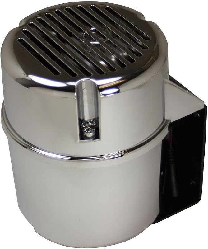 Leed Brakes VP001C Vacuum Pump, Chrome Bandit, Electric, 12V, Hardware/Hose/Wiring Included, Chrome Housing, Universal, Kit