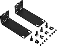 Vista 8 de Kit de orejas para rack TP-Link de 19 pulgadas para interruptores de montaje en rack 1U Extensor de ancho de 13 pulgadas a 19 pulgadas