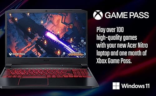 Miniatura 7 de Acer Nitro 5 Laptop para juegos  Pantalla IPS FHD de 15.6 pulgadas de 144 Hz  Intel Core i5-10300H  NVIDIA GeForce RTX 3050  DDR4 de 8 GB  SSD NVMe