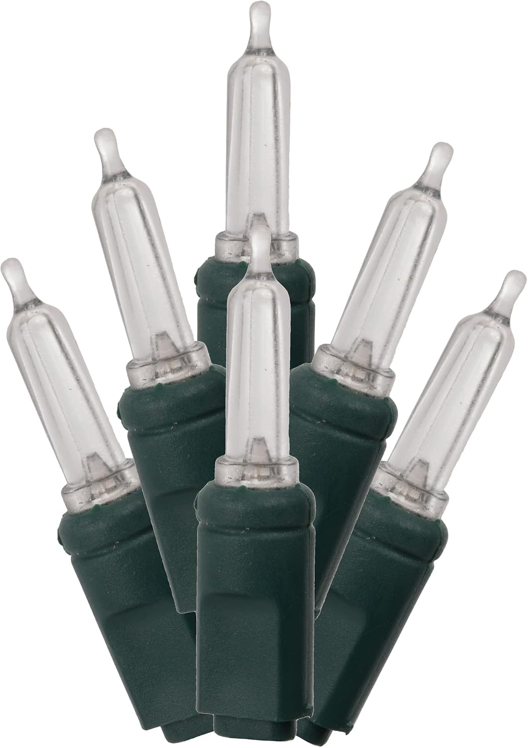 Vickerman 34' Warm White Italian LED Single Mold Christmas Light Set - Reliable and Durable - Lights for Indoor, Living Room, or Christmas Tree - Green Wire - Christmas Light Strand