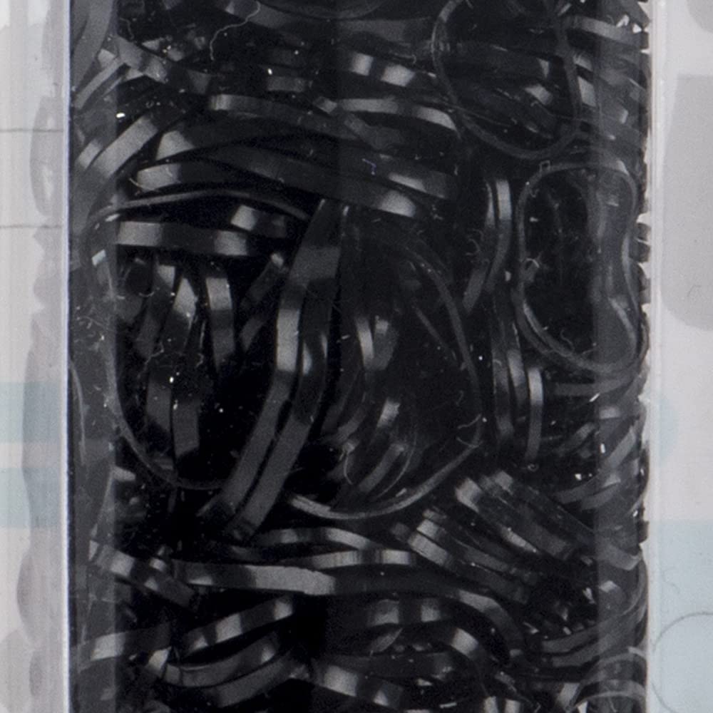 No Slip Color Match Mixed Size Polybands - Black