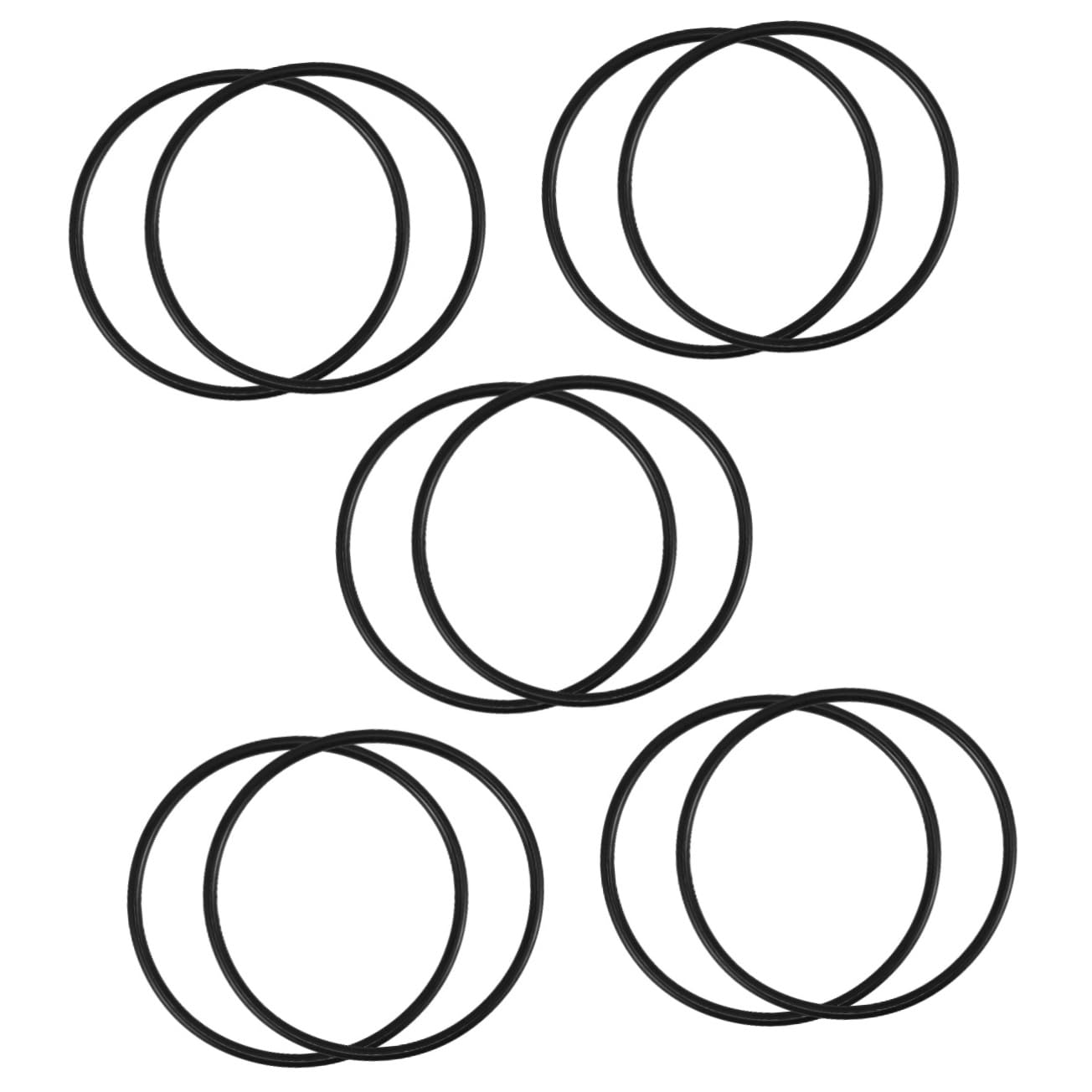 5 Set Guarnizioni Ricambio Per Filtri Piscina Da Gomma Adattabilità E Durata Per Massimizzare Efficienza Del Della Pompa 2 Pezzi * 5