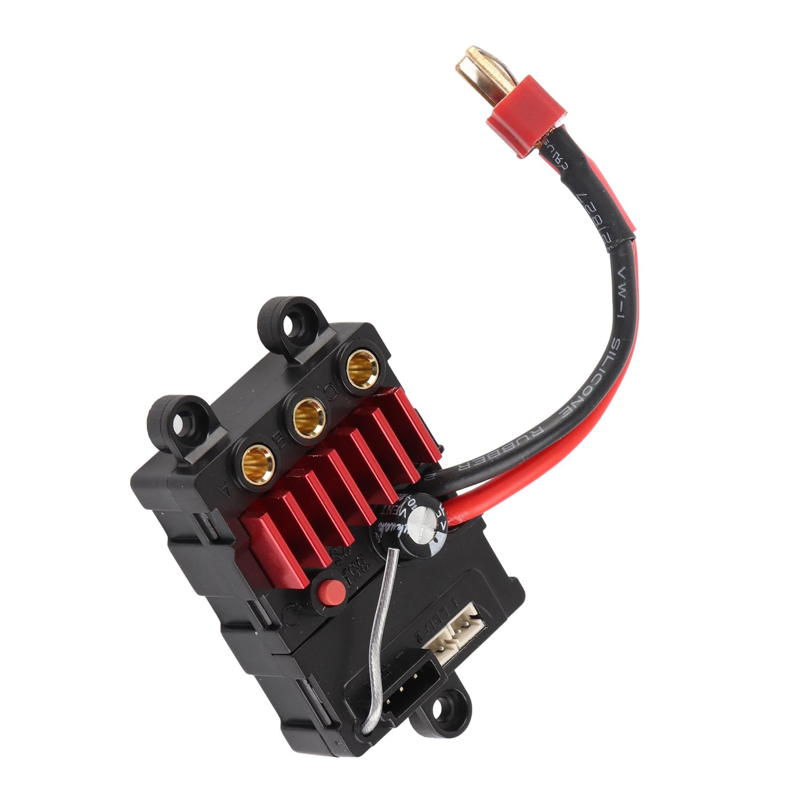 Zerodis Accessori per Auto Modello Regolatore di velocità in Plastica 35A 2S per Scy 16101 16102 1/16 Rc Car Rc Brushless Esc Integrato