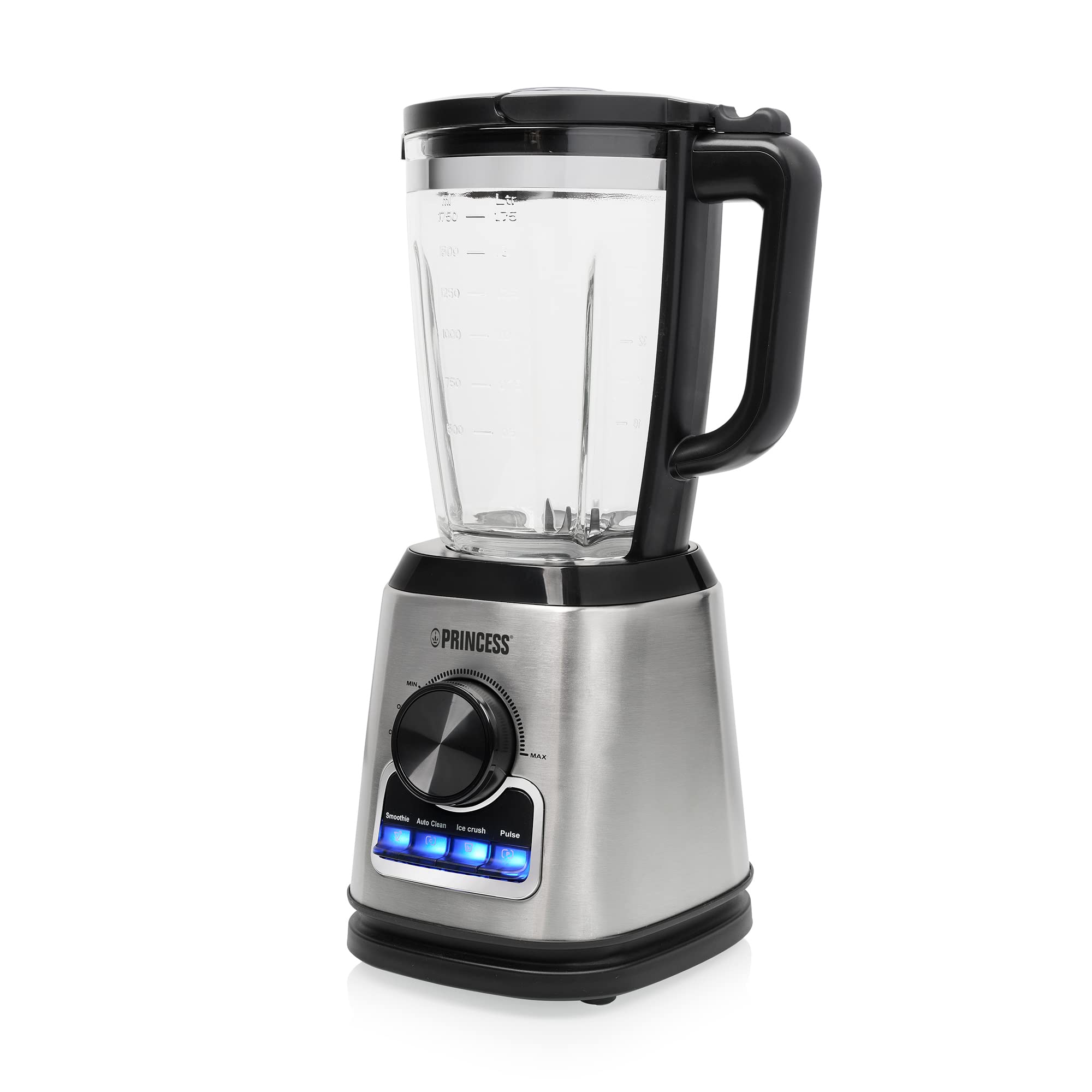 Princess Stand Mixer 212094-1400 W - szklana karafka 1,75 L - funkcja pulsu, siekania i samoczyszczenia