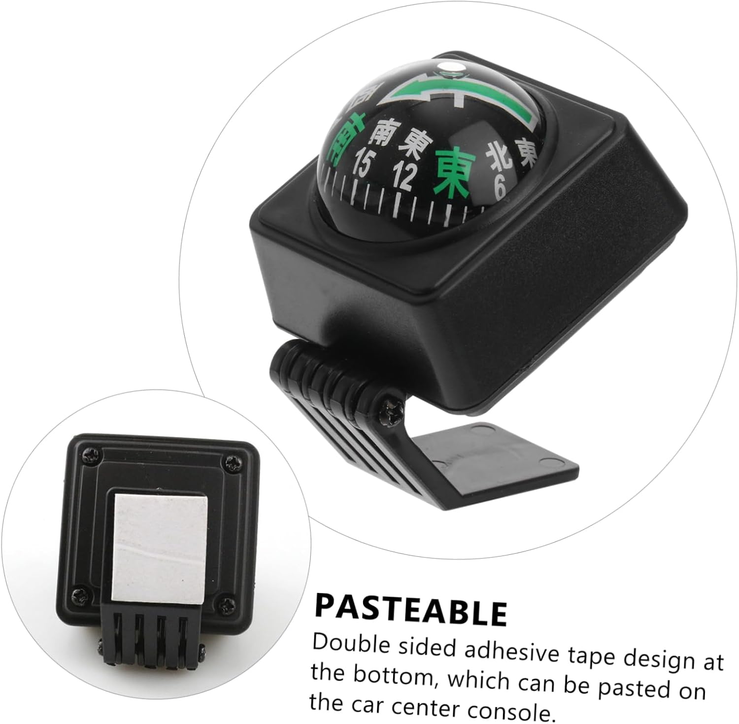 Car Compass Dashboard Compass for Auto Vehicle Car