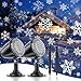 CHICLEW Weihnachten LED Projektorlampe 2 Stücke, IP65 drehbar Schneeflocken Projektor 180°Drehbar, Schneefall-Landschaftslicht für Weihnachten Dekorationen Außen Innen Hochzeit Party Garten Hochzeit günstig Kaufen-CHICLEW Weihnachten LED Projektorlampe 2 Stücke, IP65 drehbar Schneeflocken Projektor 180°Drehbar, Schneefall-Landschaftslicht für Weihnachten Dekorationen Außen Innen Hochzeit Party Garten