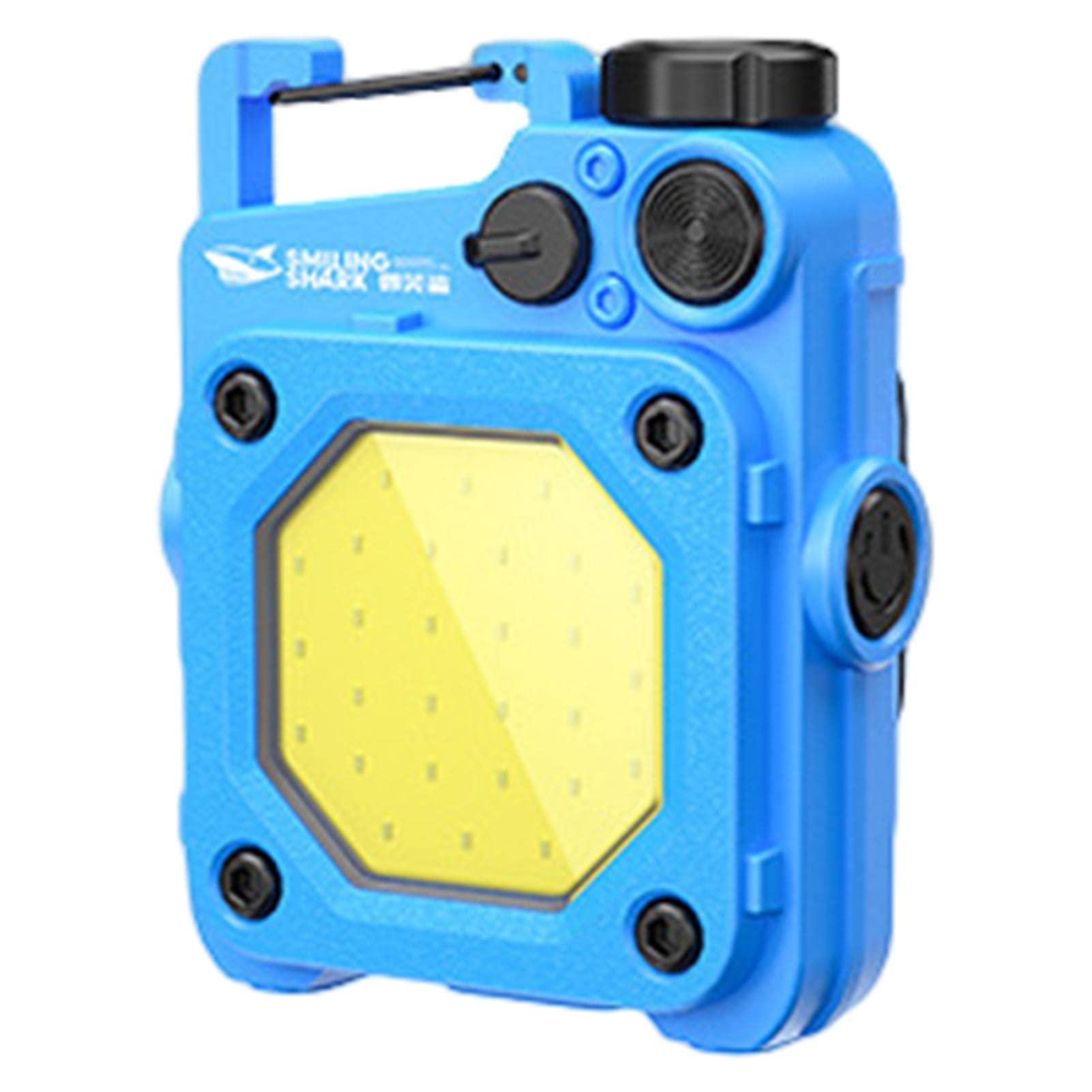 Mini Torcia LED COB Portachiavi Ricaricabile USB con Clip