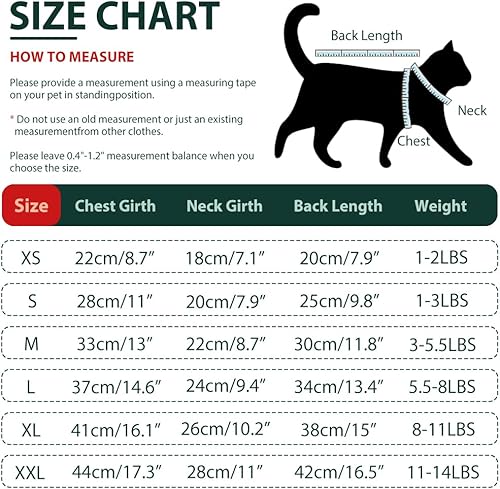 Miniatura 3 de Sphynx - Conjunto de camisa transpirable a rayas negras para gatos, sombrero y camisa para mascotas (grande)