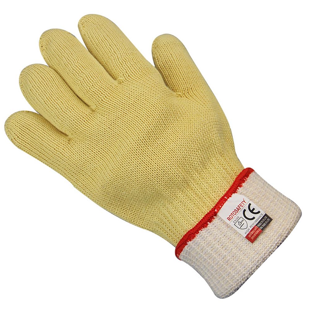 Guantes resistentes al calor Guantes de aramida hasta 500 °C Protege la muñeca Tejido de hilo de aramida Guantes resistentes al calor Guantes de protección contra el calor Guantes de