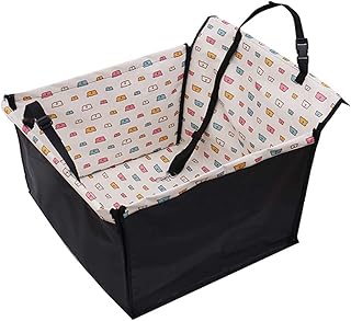 Capa de assento de carro para cachorro Capa de assento de carro para cachorro para assento traseiro Capa de assento impermeável para animais de estimação antiderrapante e resistente Capa de assento de carro para animais de estimação Capa de assento resistente para cães Impressão de nuvem Redes de cachorro à prova de arranhões