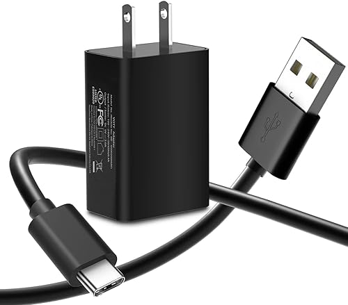 Adaptador de CA Cable de carga USB para JBL Charge 4, Charge 5, Flip 5, JR-POP, Endurance Peak Speaker Auriculares con cargador de pared USB C de 6