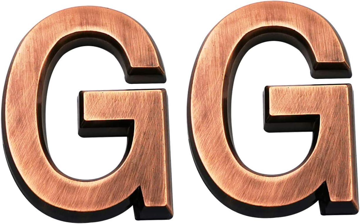 Cobata 2.75 Inch Adhesive House Numbers, Mailbox numbers