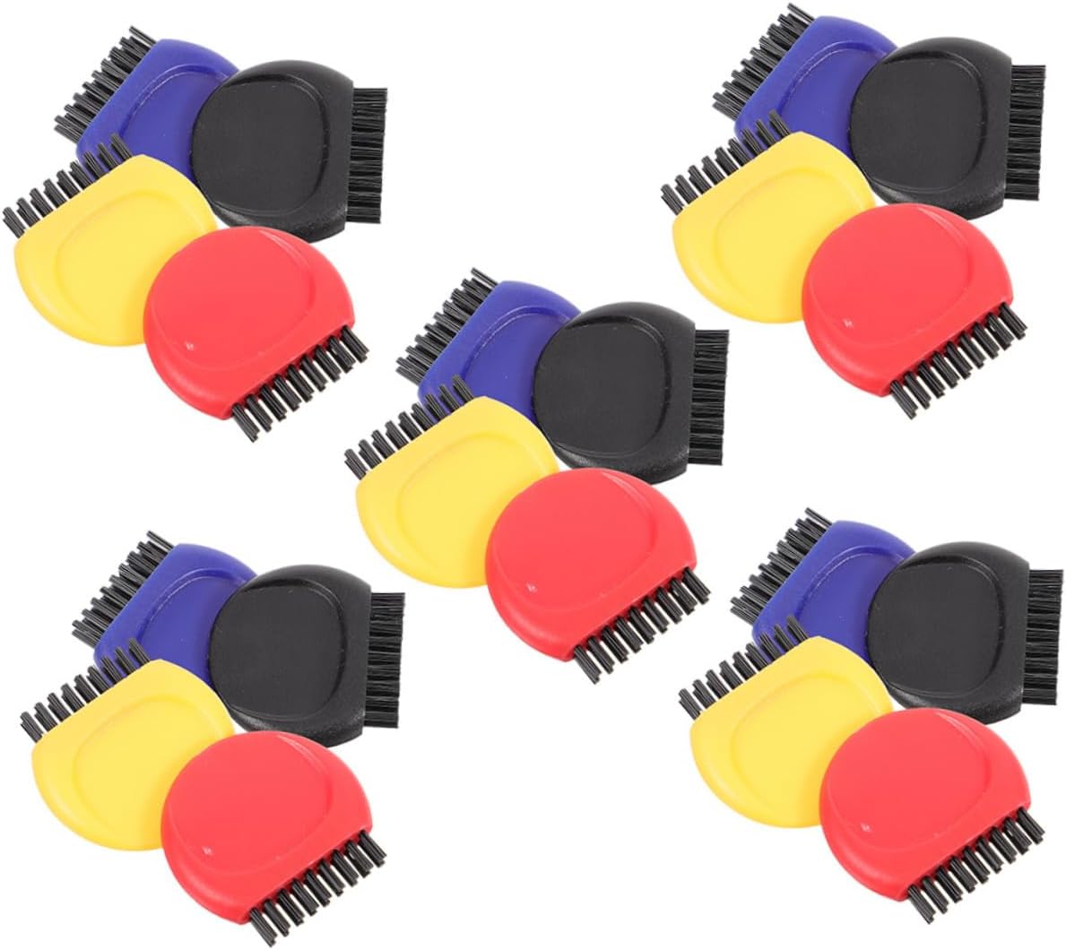 SUPVOX Golf Club Brush 20pcs Reusable Nylon Plastic for Outdoor Practice
