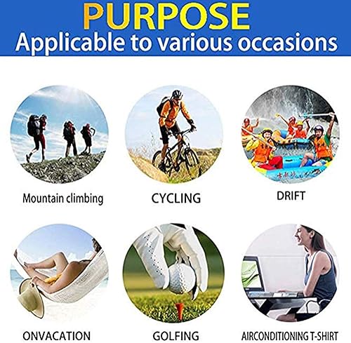 Miniatura 4 de Protección UV Anti-UV Chal Enfriamiento Mangas de Brazo Protector Solar para Mujeres Golfing Equitación Actividades al aire libre