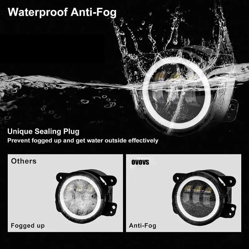 Luces automotrices LED de parachoques con intermitentes para Dodge y Chrysler 6