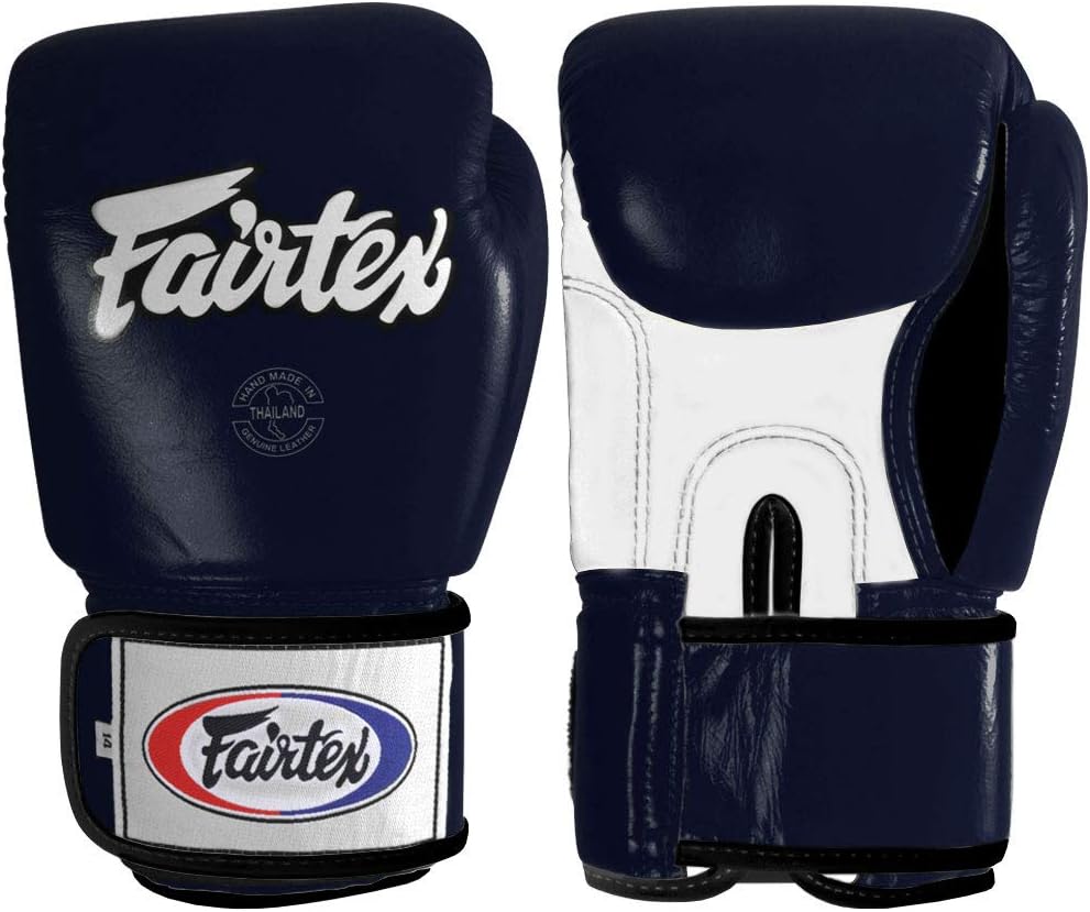 Fairtex Muay Thai Style Sparring Gloves, Blue, 16Ounce, Training Gloves Amazon Canada