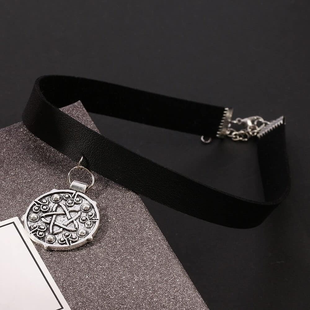 Blingsoul Wtchr Choker Necklace for Women – Soft Adjustable Collar Choker with Cute Pendant, Yenefer Style Beach Jewelry Gift - Image 6