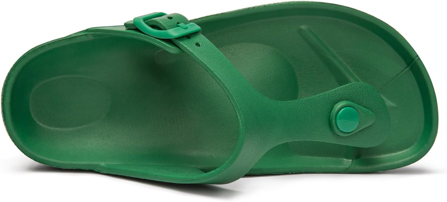 FUNKYMONKEY EVA Flip Flops Waterproof Adjustable Thong Sandals for Mens and Womens - Image 3