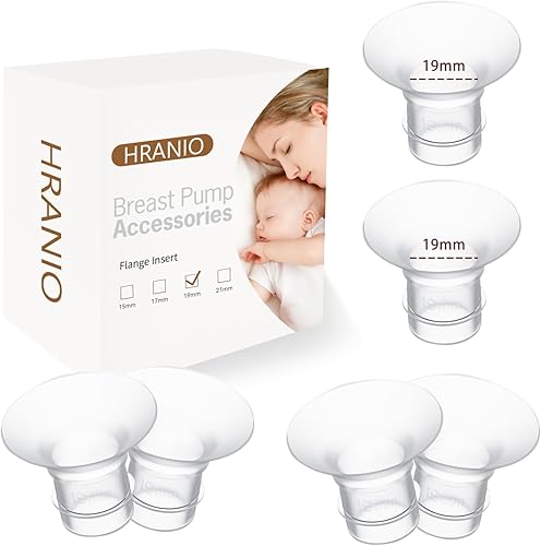 Miniatura 9 de Hranio Accesorios de extractor de leche portátil, válvulas universales de pico de pato, 2 piezas y diafragma de silicona, 2 piezas, repuesto de