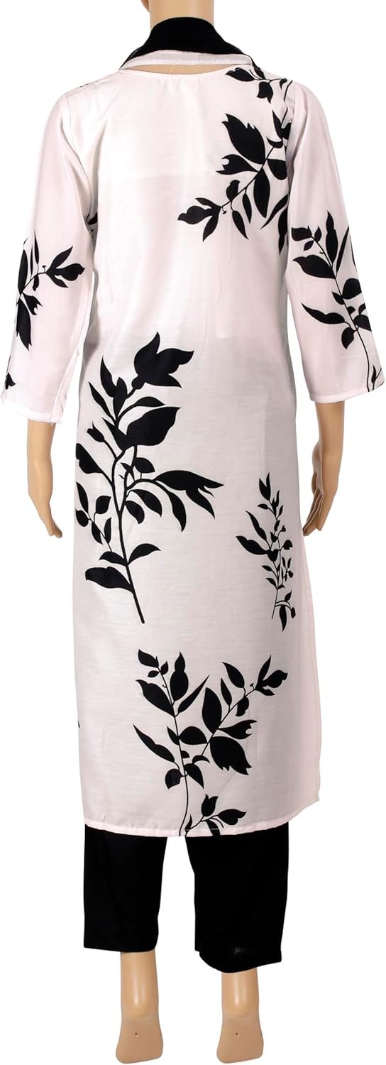 Chandrakala Printed Kurta Pant Set for Women With Dupatta (K242-P)